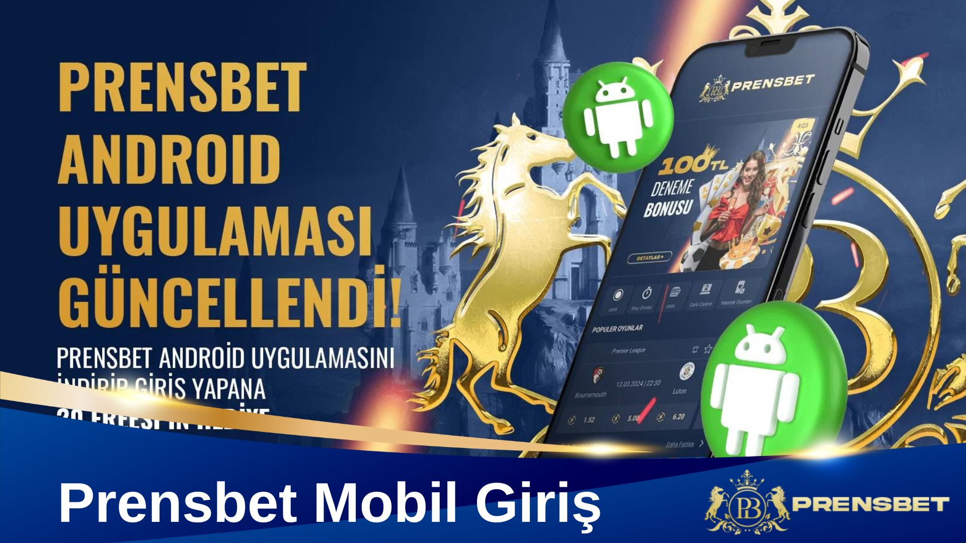 Prensbet mobil giriş